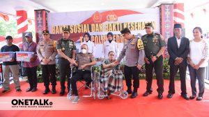 Kapolri dan Panglima TNI Sumbangkan Bantuan Kesehatan dan Sosial di Maluku untuk Pemilu 2024 yang Damai