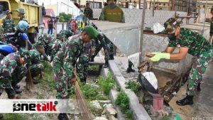 Korem 133/Nani Wartabone Gelar Karya Bakti dan Penanaman Pohon dalam Peringatan Hari Juang TNI AD Tahun 2023