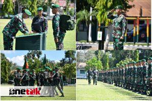 Danrem 133/NW Buka Peleton Beranting YWPJ TA 2023 untuk Peringati HUT Korps Infanteri ke-75