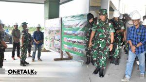 Pangdam XIII/Merdeka Tinjau Pembangunan RST TK IV Gorontalo Kesdam XIII/Mdk