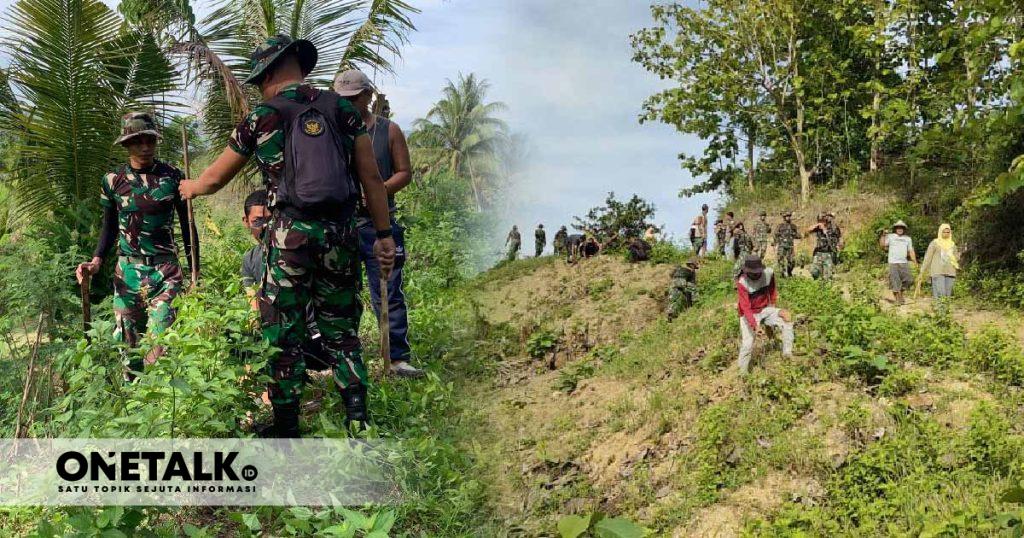 Kodim 1304/Gorontalo Tanam 150 Pohon di Desa Bulotalangi: Antisipasi Bencana, Cinta Lingkungan