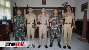 Kunjungan Tiga Taruna Terbaik Akmil Diterima dengan Hangat oleh Danrem 133/Nani Wartabone