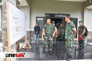 Kunjungan Kerja Kasdam XIII/Merdeka dan Kasrem 133/NW di Kodim 1315/KG: Tinjauan Pembangunan dan Penanaman Pohon