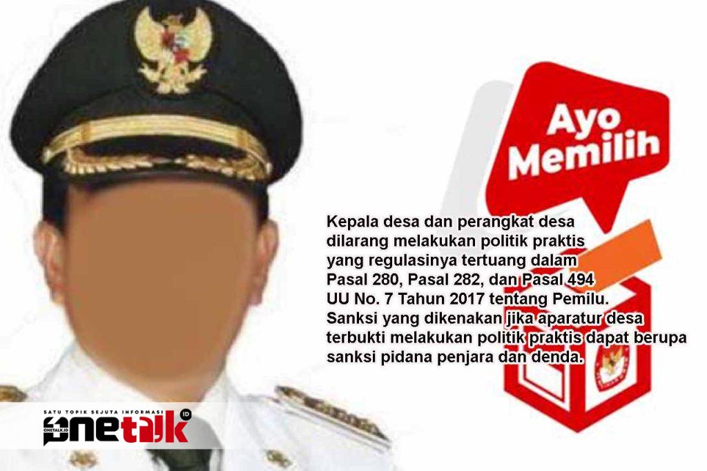 Tantangan Integritas Pemilu: Kepala Desa Bunggalo Hadiri Kegiatan Politik dengan Caleg
