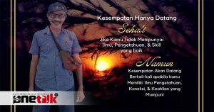 Alimudin Sumaila Mendorong Pentingnya Persiapan untuk Menghadapi Kesempatan