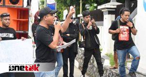 Jurnalis Gorontalo Gelar Aksi di Mapolda Tuntut Kejelasan Kasus Pelecehan Profesi