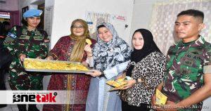 Kunjungan Ketua Persit KCK Daerah XIII/Merdeka Dorong Perkembangan UMKM Kripik Litata