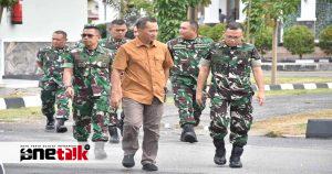 Pangdam XIII/Merdeka Kunjungi Korem 133/Nani Wartabone Gorontalo dalam Rangka Acara Purna Tugas Satgas BGC TNI Konga XXXIX-E Monusco