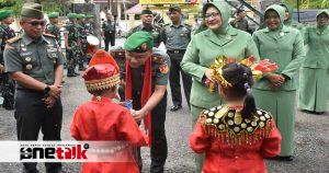 Danrem 133/Nani Wartabone Kunjungi Kodim 1304/Gorontalo untuk Perkuat Sinergi dan Profesionalisme Prajurit