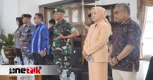 Dandim 1304/Gorontalo Hadiri Pelantikan Sekda Bone Bolango yang Baru
