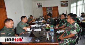 Danrem 133/Nani Wartabone Sambut Tim Wasrik Itjenad dalam Kunjungan Pengawasan dan Pemeriksaan
