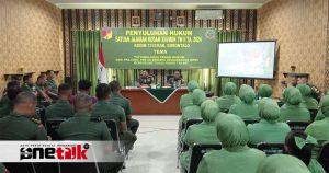 Penyuluhan Hukum untuk Prajurit dan PNS Kodim 1315/KG, Meningkatkan Kesadaran Hukum dan Profesionalisme