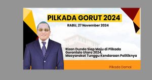 Rizan Dunda Siap Maju di Pilkada Gorontalo Utara 2024, Masyarakat Tunggu Kendaraan Politiknya