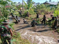 Sambut HUT TNI Ke-79, Karya Bakti di Gorontalo Utara Perkuat Kemitraan TNI dan Masyarakat