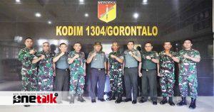Kodim 1304/Gorontalo Sambut Kunjungan Tim Wasrik Post Audit Itdam XIII/Merdeka