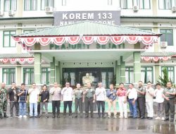 Danrem 133/NW dan Staf Ahli Kasad Gelar FGD untuk Optimalisasi Peran TNI AD dalam Pencegahan Konflik Sosial di Wilayah Pertambangan Gorontalo