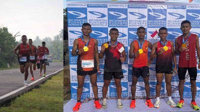 Atlet Yonif 713/Satya Tama Raih Prestasi Gemilang di Limbar Merdeka Run 2024