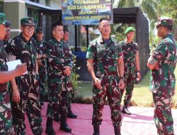 Kunjungan Kerja Irdam XIII/Merdeka, Brigjen TNI Bagus Suryadi Tayo Tiba di Gorontalo