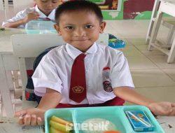 Launching Makan Gratis di Gorontalo Utara, Siswa SDN 11 Kwandang Sambut Gembira Program dari Presiden Prabowo