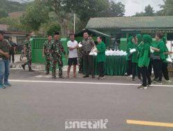Kodim 1314/Gorut Gelar Aksi Berbagi Takjil di Bulan Suci Ramadhan