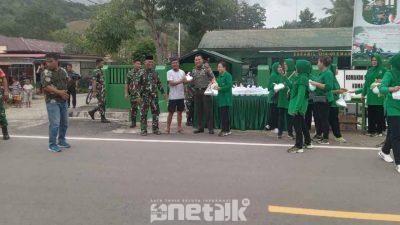 Kodim 1314/Gorut Gelar Aksi Berbagi Takjil di Bulan Suci Ramadhan