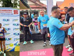 TNI Lari di Garda Depan: Inspirasi Melawan Narkoba dari Ajang Fun Run HANI 2025 di Boalemo