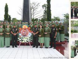 Menyambut HUT ke-67 Kodam XIII/Merdeka: Korem 133/Nani Wartabone Gelar Ziarah, Perkuat Semangat Patriotisme Generasi Penerus