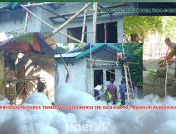 Dandim Apresiasi Progres TMMD: Wujud Sinergi TNI dan Rakyat Bangun Rumah Harapan