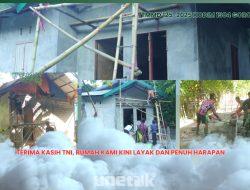 Terima Kasih TNI, Rumah Kami Kini Layak dan Penuh Harapan
