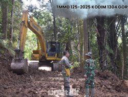 TMMD Bangun Infrastruktur Strategis, Buka Akses Molutabu–Waolo