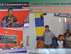 TMMD Dorong Kemandirian Petani Molotabu Lewat Penyuluhan Pertanian