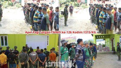 Semangat Pagi di Tonala: TNI dan Warga Satukan Langkah Bangun Desa Lewat TMMD ke-126