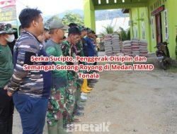 Serka Sucipto, Penggerak Disiplin dan Semangat Gotong Royong di Medan TMMD Tonala
