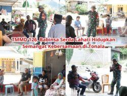 TMMD 126, Babinsa Serda Lahati Hidupkan Semangat Kebersamaan di Tonala