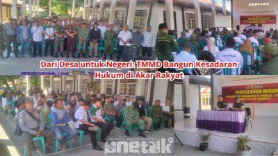 Dari Desa untuk Negeri: TMMD Bangun Kesadaran Hukum di Akar Rakyat