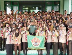 Korem 133/Nani Wartabone Dorong Pembinaan Karakter Generasi Muda Lewat Peran Saka Nasional 2025