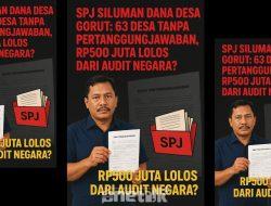SPJ Siluman Dana Desa Gorut, 63 Desa Tanpa Pertanggungjawaban, Rp500 Juta Lolos dari Audit Negara?