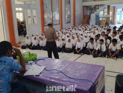 Binmas Polres Bone Bolango Sosialisasikan Pencegahan Kekerasan Seksual di SMP Negeri 1 Kabila