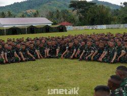 Pangdam XIII/Merdeka Tinjau Marsalling Area Yon TP 915/Bitu’o, Tegaskan Disiplin Prajurit dan Kesiapan Teritorial