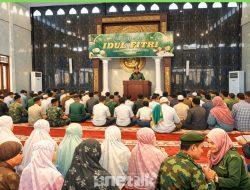 Idul Fitri di Masjid Permata: Harmoni Iman, Ukhuwah, dan Kemanunggalan TNI–Rakyat