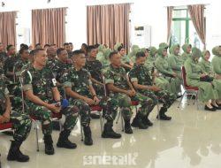 Rikkes Terpadu Korem 133/NW: Disiplin Kesehatan Prajurit dan Keluarga Diperkuat