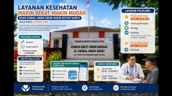 Layanan Akhir Pekan Resmi Dibuka, RSUD ZUS Perluas Akses Kesehatan Warga