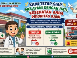 RSUD ZUS Pastikan Layanan Kesehatan Tetap Optimal Selama Libur Nasional, IGD Siaga 24 Jam
