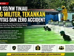 Danrem 133/Nani Wartabone Tinjau Renang Militer, Tekankan Sportivitas dan Zero Accident dalam Lomba Petarung Jaya Sakti