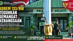 Korem 133/Nani Wartabone Teguhkan Semangat Kebangsaan, Hari Lahir Pancasila Jadi Momentum Perkuat Persatuan