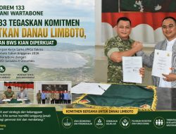 Danrem 133 Tegaskan Komitmen Selamatkan Danau Limboto, Sinergi TNI dan BWS Kian Diperkuat