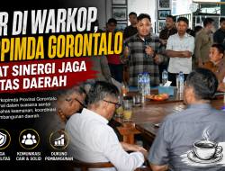 Rakor di Warkop, Forkopimda Gorontalo Perkuat Sinergi Jaga Stabilitas Daerah