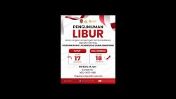 Poliklinik Rawat Jalan RSUD dr. Zainal Umar Sidiki Libur Saat HUT Ke-81 RI, IGD Tetap Buka 24 Jam