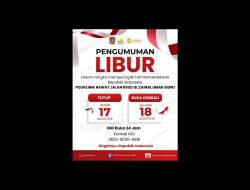 Poliklinik Rawat Jalan RSUD dr. Zainal Umar Sidiki Libur Saat HUT Ke-81 RI, IGD Tetap Buka 24 Jam
