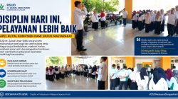 Disiplin Kerja Jadi Budaya, RSUD dr. Zainal Umar Sidiki Perkuat Pelayanan Lewat Apel Rutin